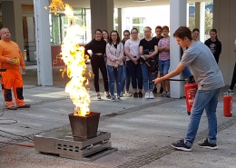 Feuerwehr am KEG